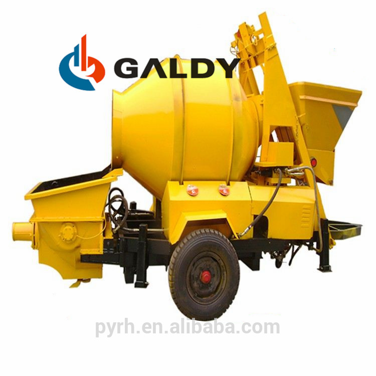 Self-loading concrete mixer JZC 350 ready mix concrete mixers