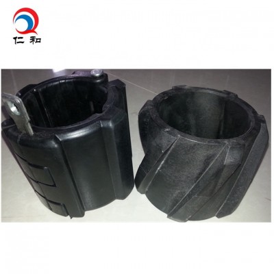 Oilfield rubber material tubing centralizer