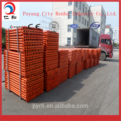 Adjustable steel props Shoring Props building Steel Prop